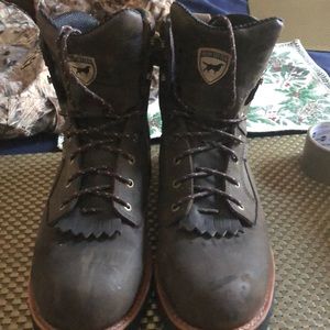 Irish setter 878 work boots size 13